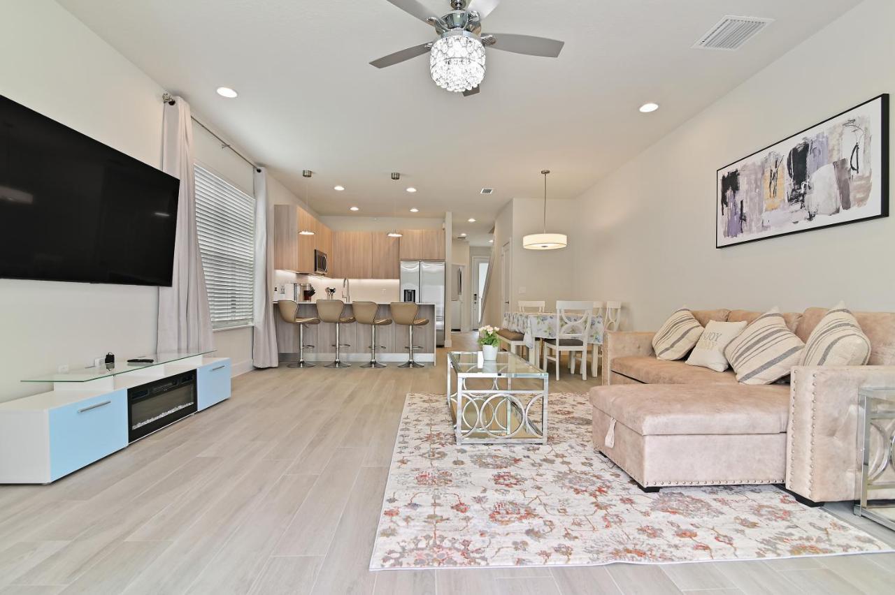 New Modern & Spacious Townhouse Near Disney - 4Br And 3Fb Ορλάντο Εξωτερικό φωτογραφία