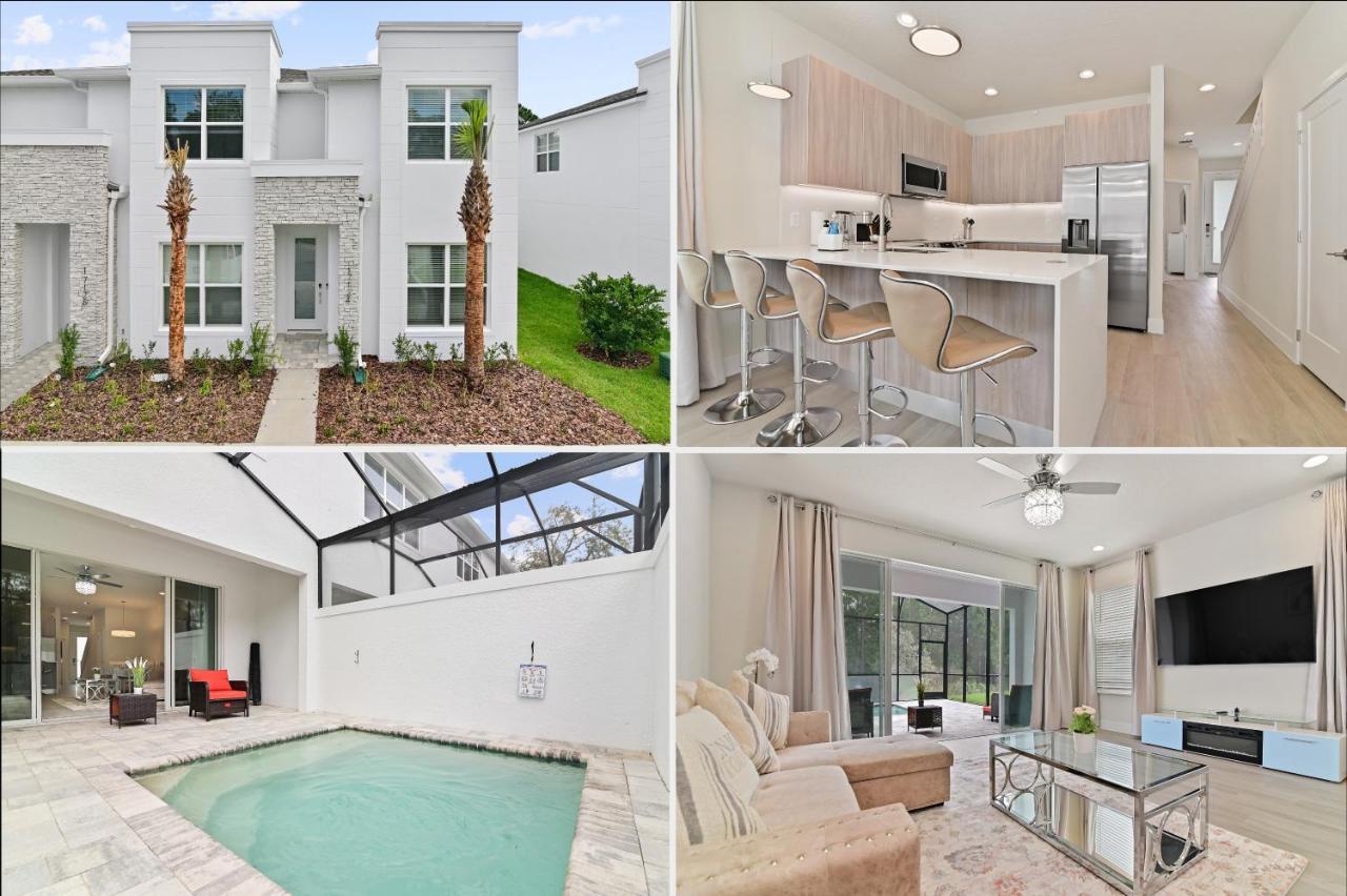 New Modern & Spacious Townhouse Near Disney - 4Br And 3Fb Ορλάντο Εξωτερικό φωτογραφία